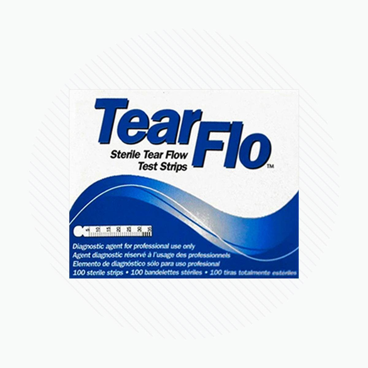 Tear Flo Schirmer Tear Test Strips-100/Box