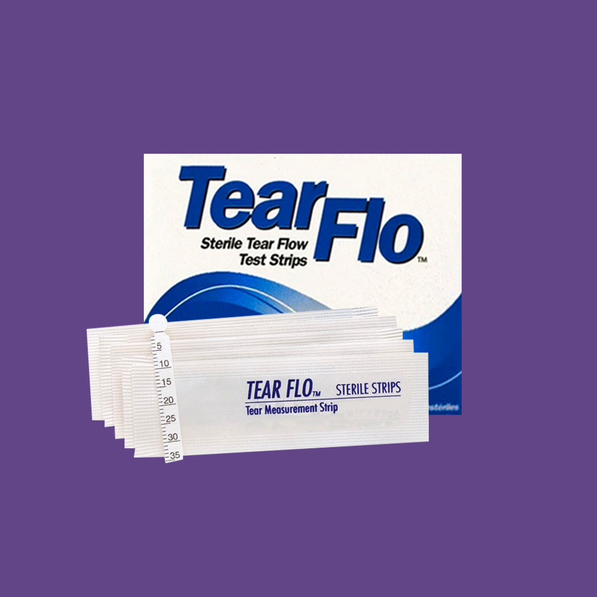 Tear Flo Schirmer Tear Test Strips-100/Box