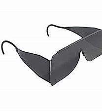 Post Mydriatic Glasses Solarettes, Flexible Temple Smoke Tint, Black Frame, Over Ear, One Size Fits Most, 100/box - Dioptics