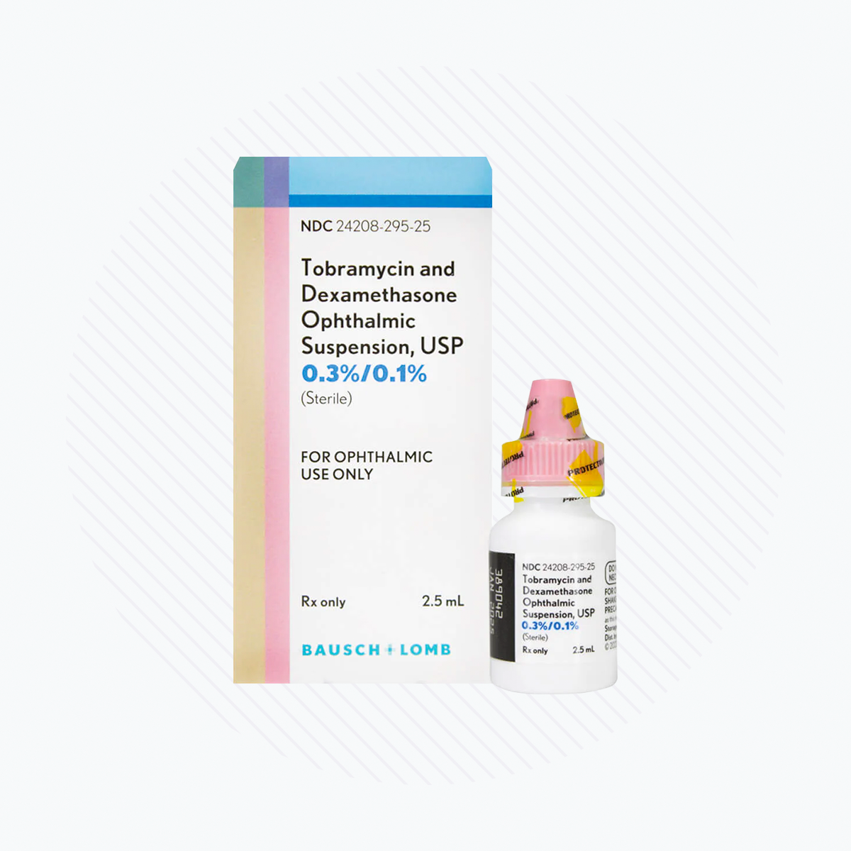 Tobramycin and Dexamethasone Ophthalmic Suspension 0.3%/0.1% (2.5mL)