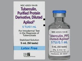 Tuberculin Purified Protein Derivative 5TU - 0.1mL Injection Vial 1mL/Bt at Stag Medical - Eye Care, Ophthalmology and Optometric Products. Shop and save on Proparacaine, Tropicamide and More at Stag Medical & Eye Care Supply