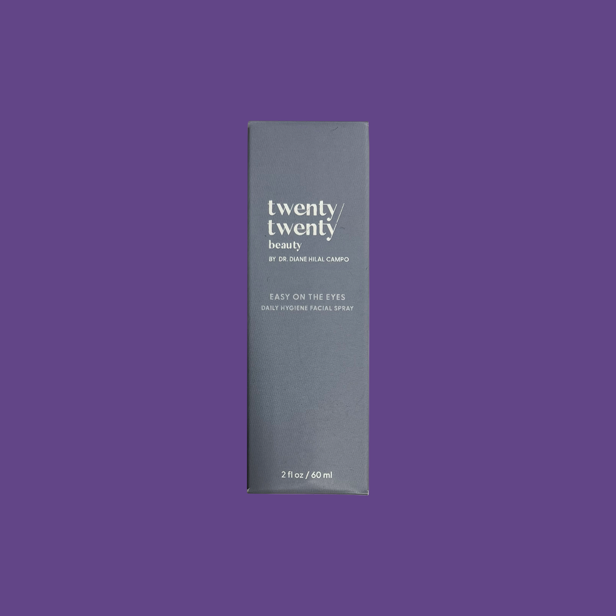 Twenty Twenty Daily Hygiene Facial Spray (Hypochlorous Spray) for Dry Eyes, Blepharitis, and Debri removal (60ml)