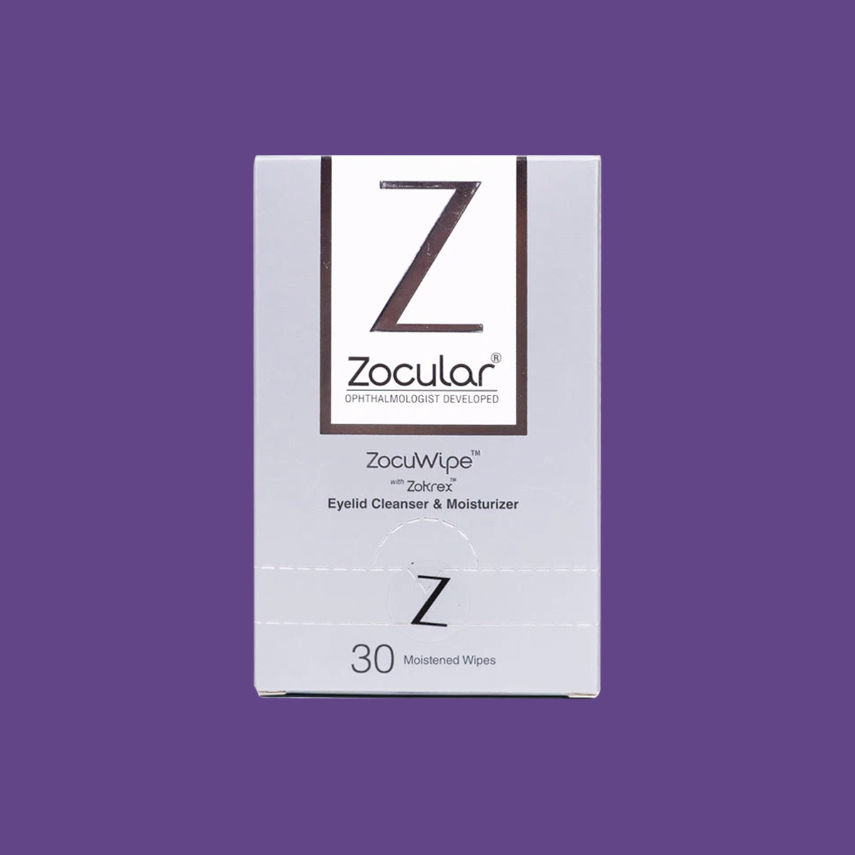 ZocuWipe Eyelid Cleaner and Moisturizer - 30 Count