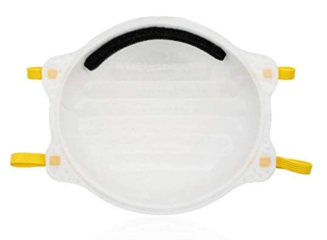 FDA/CDC Approved N95 NIOSH Certified Makrite N95 Particulate Respirator Mask, M/L Size (20-Pack)