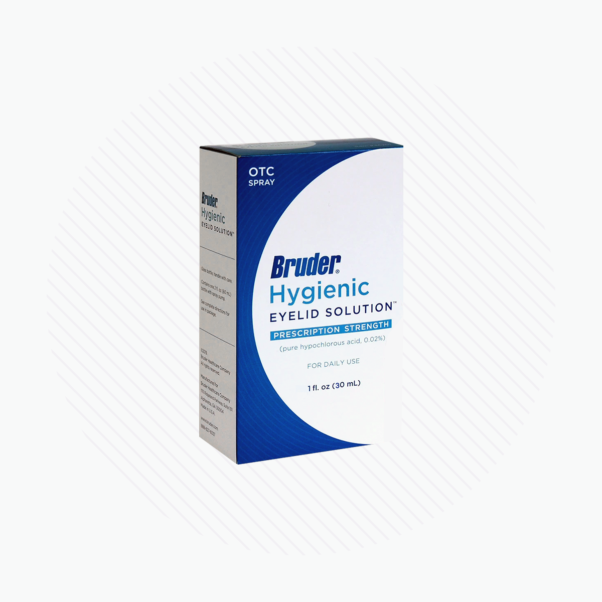 Bruder Hygienic Eyelid Solution 1 fl. oz. (30mL)