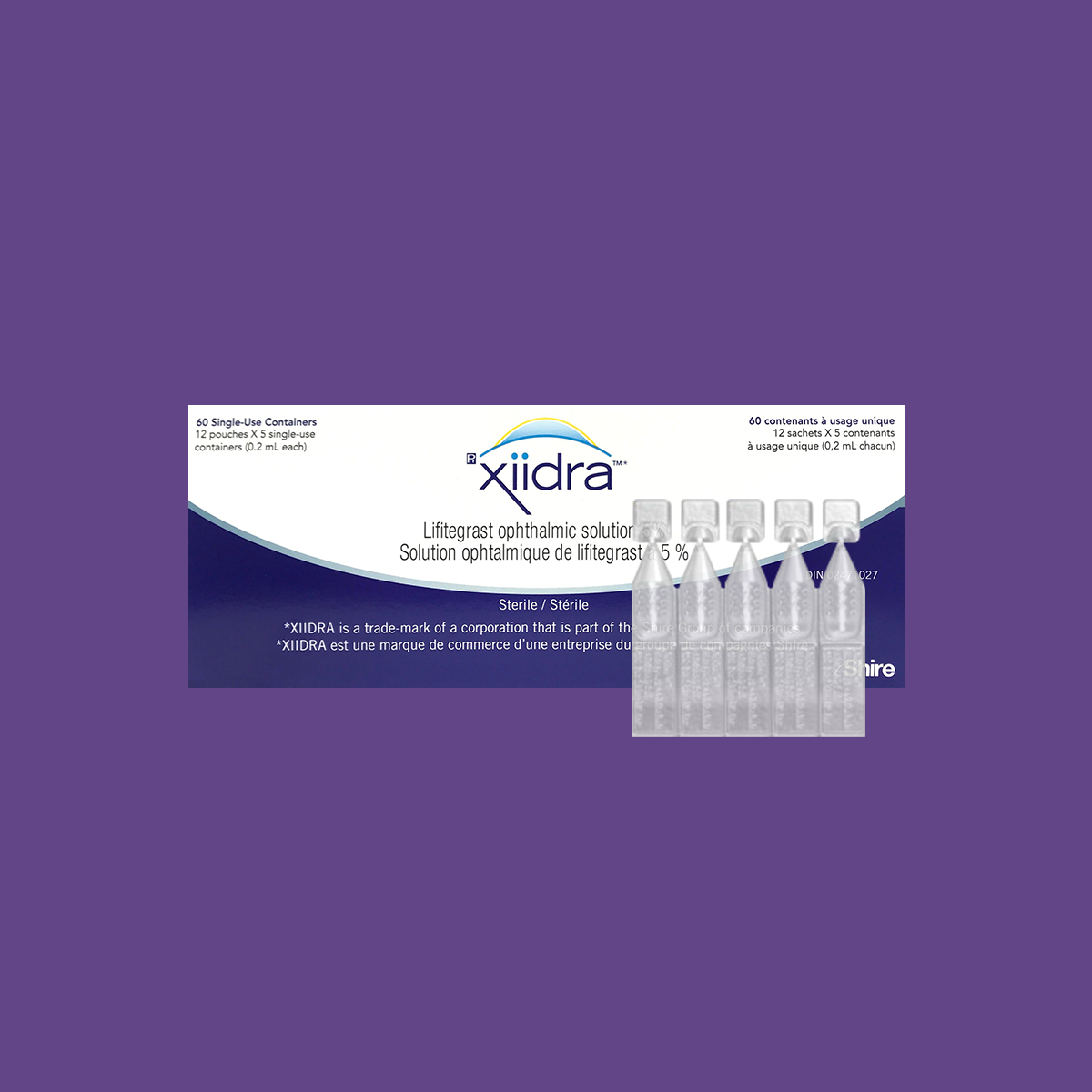 Xiidra® (lifitegrast ophthalmic solution) 5%